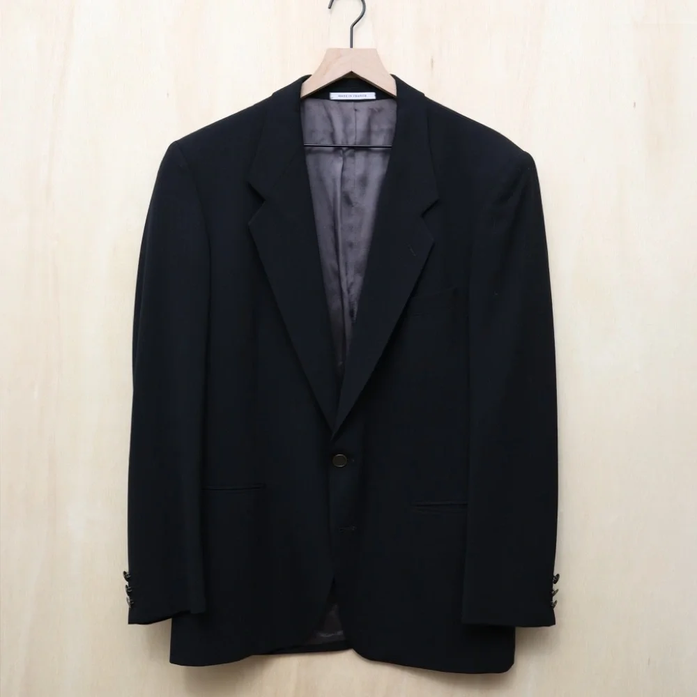 Vintage Yves Saint Laurent‎ Wool Blazer Large